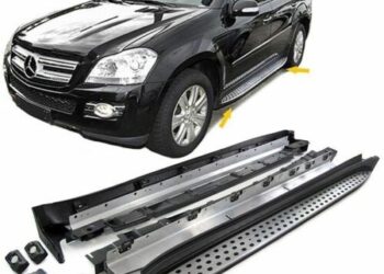 Cách lắp đặt bệ bước lên xuống xe Mercedes ML500 W164