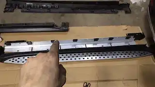 Cách lắp đặt bệ bước lên xuống xe Mercedes ML350 W164