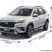 Kích thước xe Honda BR-V 2023