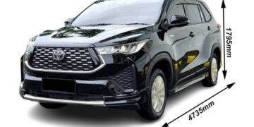 Kích thước xe Toyota Innova 2024
