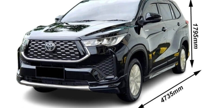 Kích thước xe Toyota Innova 2024